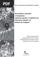 Escorpioes Aranhas e Serpentes