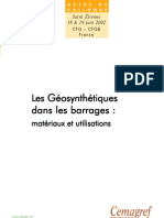 18930897 Les Geosynthetiques Dans Les Barrages