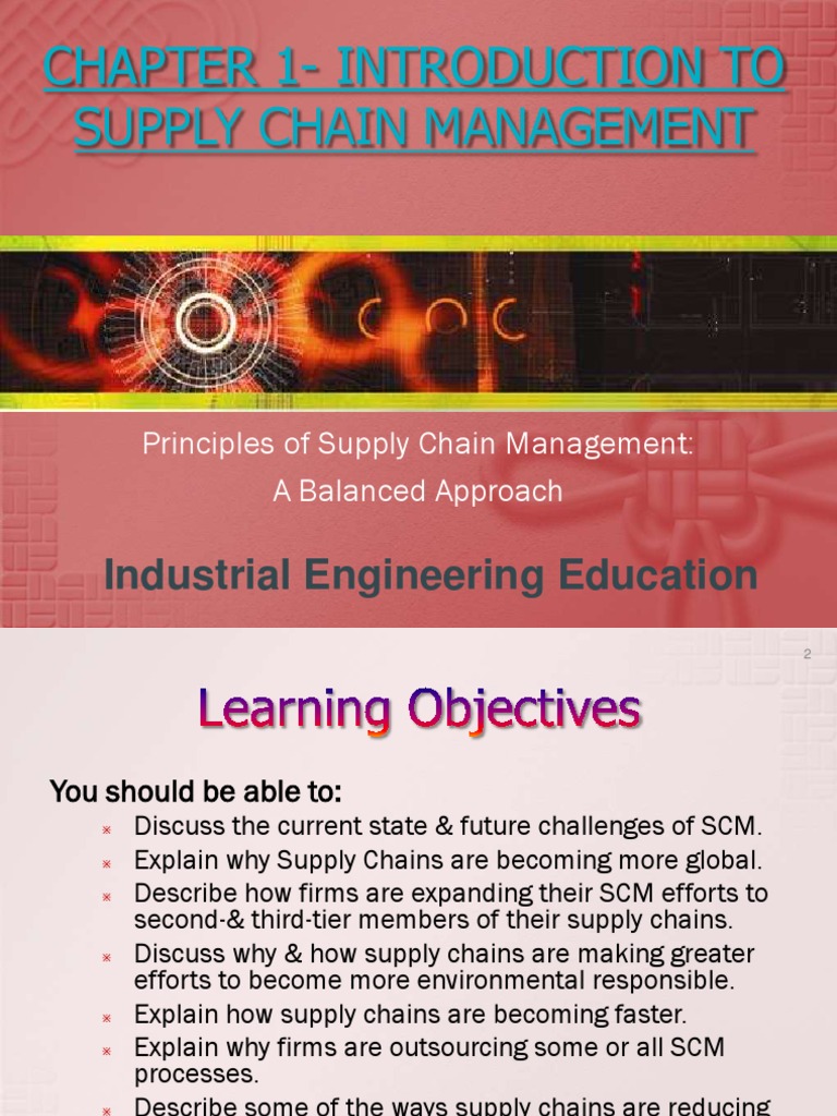 Introduction Supply Chain Management | PDF | Rantai Pasokan | Manajemen ...