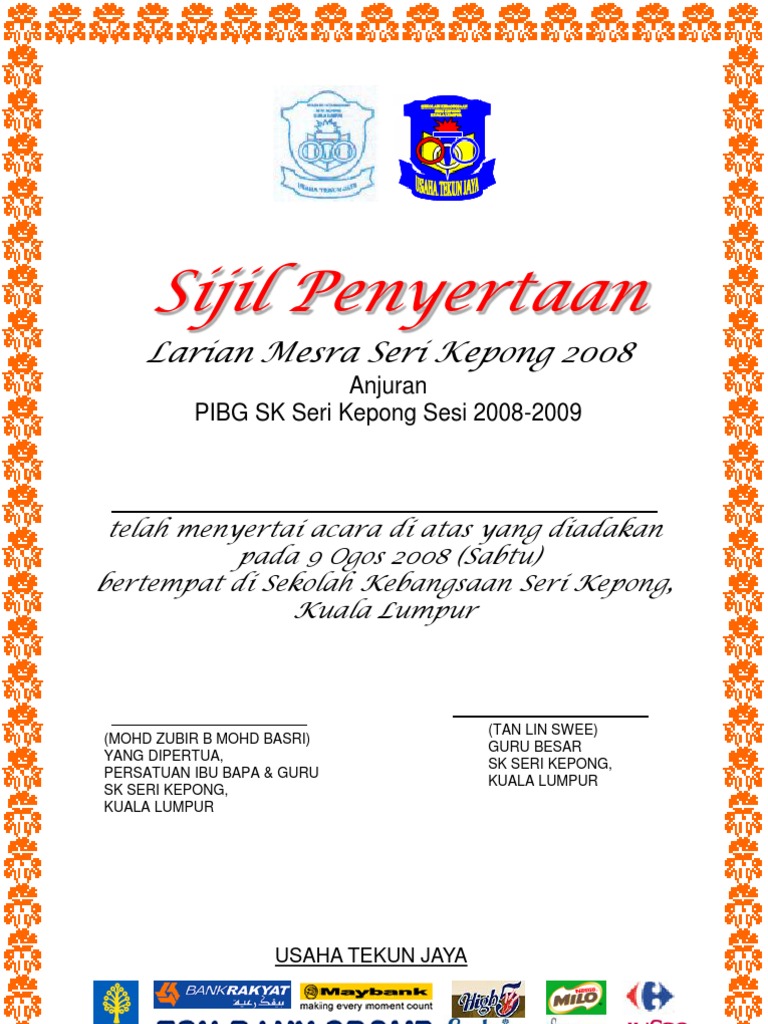 Sijil | PDF
