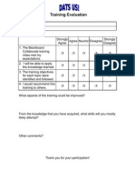 Evaluation Form