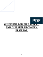 GUIDELINE FOR FIRE SAFETY AND DISASTER RECOVERY PLAN.pdf