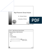 Topic 8 - Rigid Pavement Stress Analysis