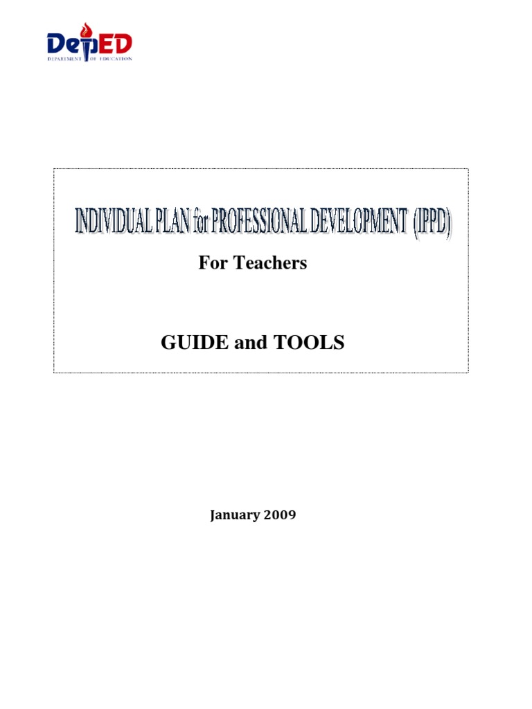 Individual Plan for Professional Development | PDF | Competence (Human ...