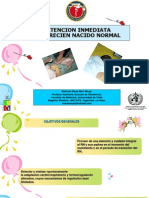 Atencion Inmediata Recién Nacido