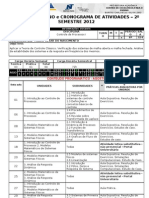 Controle de Processos I - 2012-2