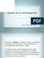 Diseño de la Investigación