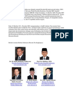 Presiden Susilo Bambang Yudhoyono dilantik menjadi Presiden RI untuk periode kedua.docx