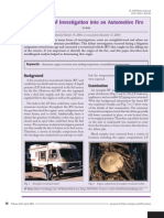 Metallurgical Investigation Into An Automotive Fire: Background Examination