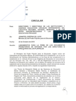 Circular 007506 de Fecha 22 de Oct de 2010