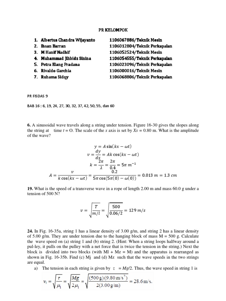Properties of waves worksheet answers picture