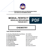 Chemistry Perfect Score Module 2011