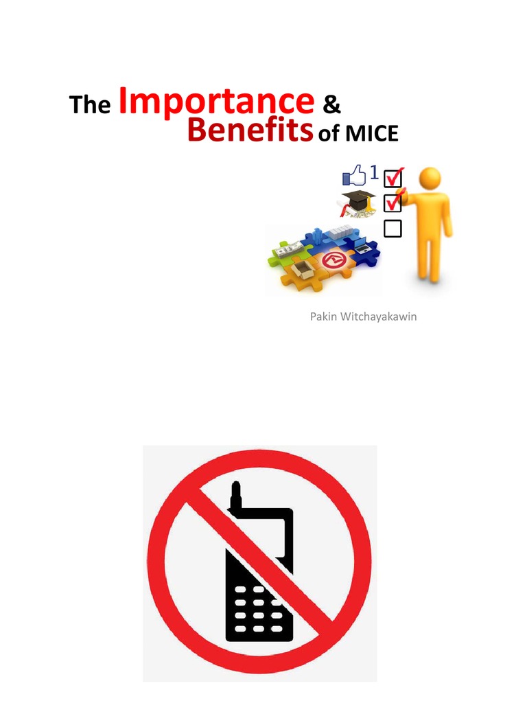 Unit 2 Importance of MICE PDF