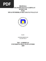 Download Proposal Proyek Pembangunan Jaringan Komputer Pada Dinas  by Mifta Keuren SN112926100 doc pdf