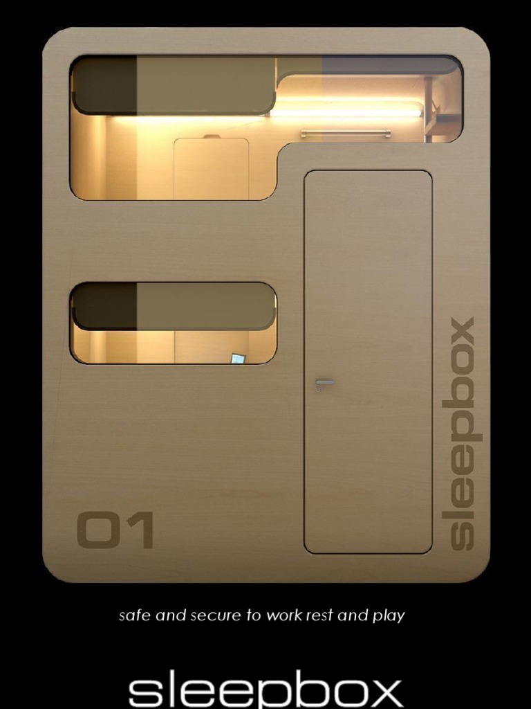 Innovative Sleepbox Rest Booth Solutions | PDF | Bed | Window