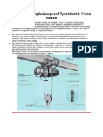 Rope Hoist: Explosion-Proof Type Hoist & Crane Saddle