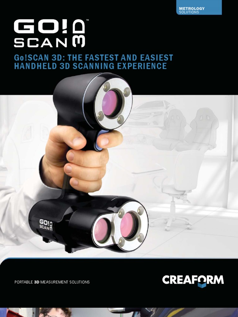 GO!Scan3d Brochure Metrology | PDF | Image Scanner | Usability