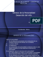 2.génesis de La Personalidad