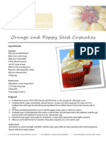 Orange and Poppy Seed Cupcakes