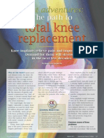 Total Knee Replacement: The Path To