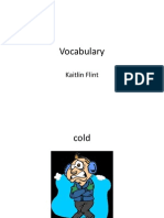 Vocabulary: Kaitlin Flint