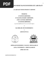 Download Aircraft Design Project Eight Seater Short Range Business Jet Aircraft by Vignesh Selvaraj SN112963154 doc pdf