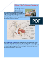 Sciatica Pain - SI Joint Pain Prolotherapy Treatment