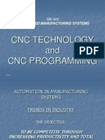 CNC Technology and CNC Programming: Integrated Manufacturing Systems