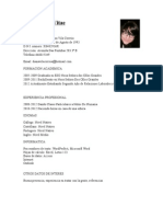 Diana Curriculum Vitae