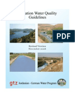 Irrigation Water Quality Guidelines Summary