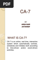 Ca7 Mainframe Commands | PDF