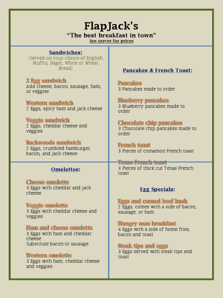 Restaurant Menu 1 | PDF