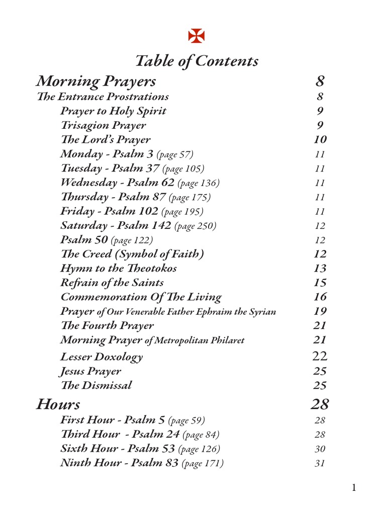 Orthodox Prayer Rule and Psalter God The Father Glory (Religion)