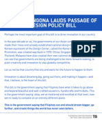 Philippine Design Competitiveness Act, as approved by the Senate on its 3rd and final reading