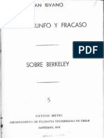 Hegel Triunfo y Fracaso & Sobre Berkeley