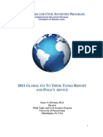 2011 Global Go to Think Tanks Report FINAL VERSION