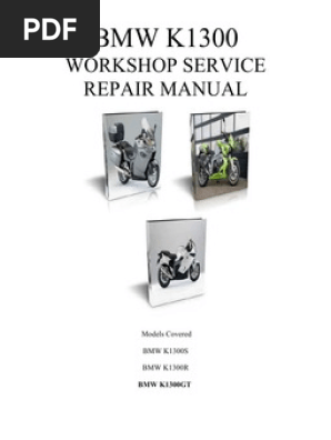 Workshop Service Repair Manual: BMW K1300 | PDF | Business