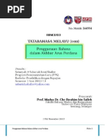 Download Penggunaan laras bahasa dalam akhbar by Dzamiri Jahaya SN113063153 doc pdf
