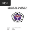 Download Peranan Koperasi Dalam Perekonomian Indonesia by Karina Hanawantika New SN113066637 doc pdf