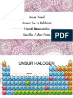 Unsur Halogen