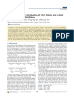 Novel Procedure For Coproduction of Ethyl Acetate and N-Butyl