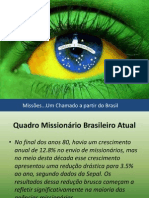 Missões um chamado a partir do Brasil