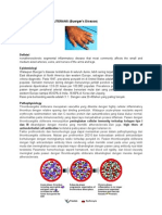 Buerger's Disease Diagnosis and Treatment