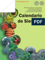 Calendario de Siembra - Ministerio de Agricultura y Ganadería - Paraguay - Portalguarani