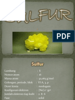 Sulfur