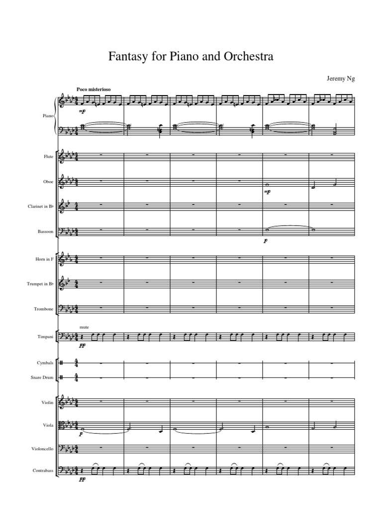 Orchestral Score Orchestras Symphony Orchestras
