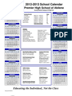 2012-2013 Calendars Premier