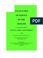 Cultivation of Science by The Muslims
