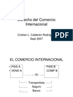 Derecho de Comercio Internacional