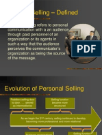 Personal Selling - Defined